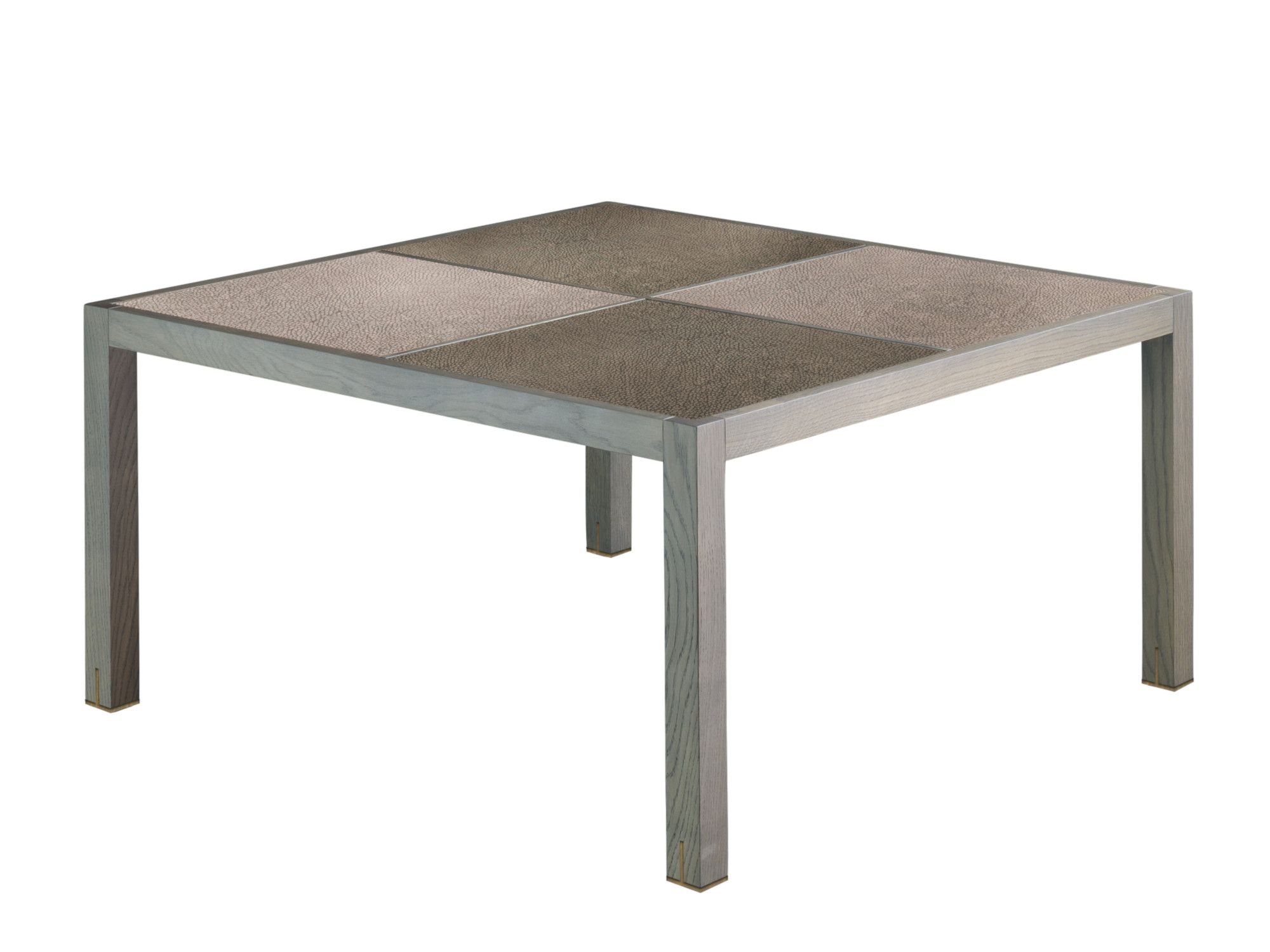 Квадратный низкий журнальный столик из дуба Garbarino элементарный ARCH-00103781 - Вид №1