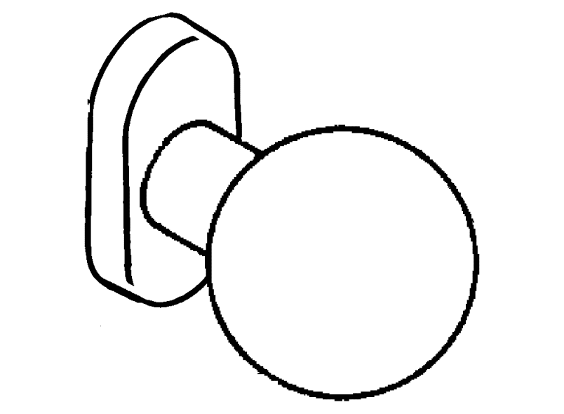 111K.43 Ручка полукомплект ручка модель 123.23 HEWI System 111 | Polyamid  - Вид №2