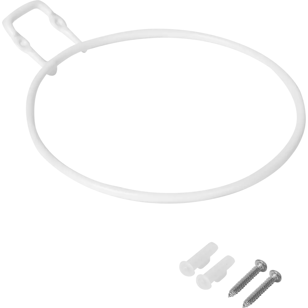 Держатель для полотенца Swensa Colors кольцо цвет белый STLM-2163337 - Вид №2