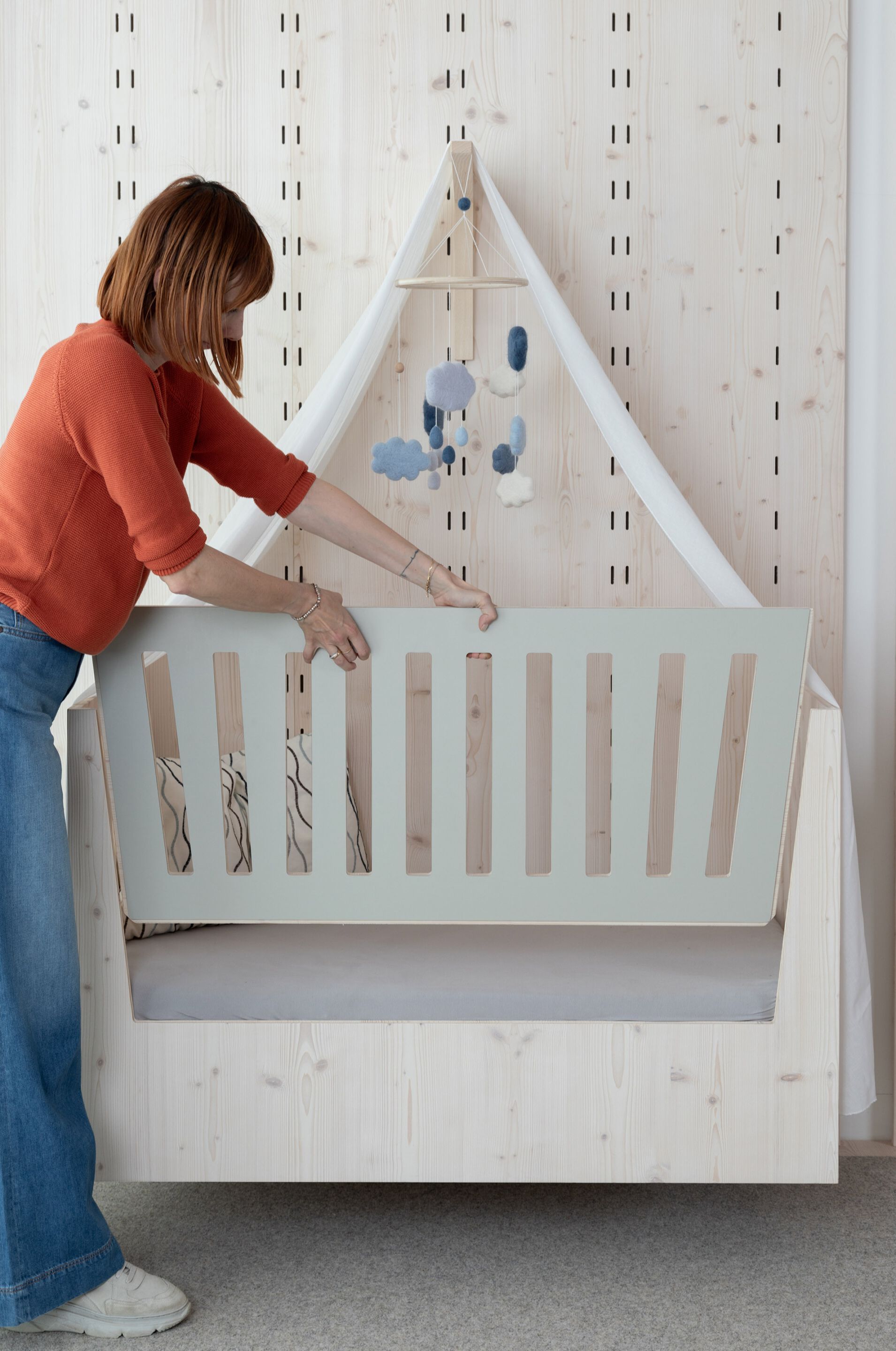 Деревянный диван / кровать Das ganze Leben Gustav Kids ARCH-00019927 - Вид №1