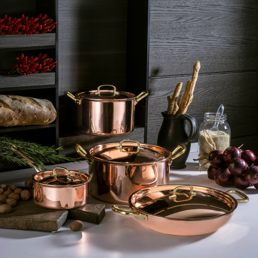 Кастрюля Gustibus, медь/нержавеющая сталь, Ø26 см, 8 л Ruffoni 2520726 - Вид №1