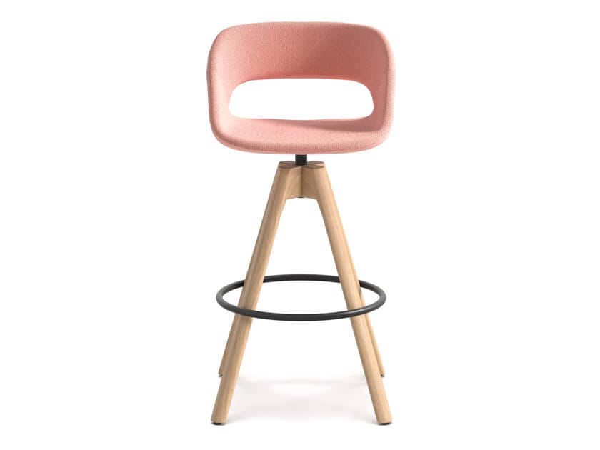 Высокий поворотный стул на тканевом насесте arrmet Kabira Fabric ARCH-00122123