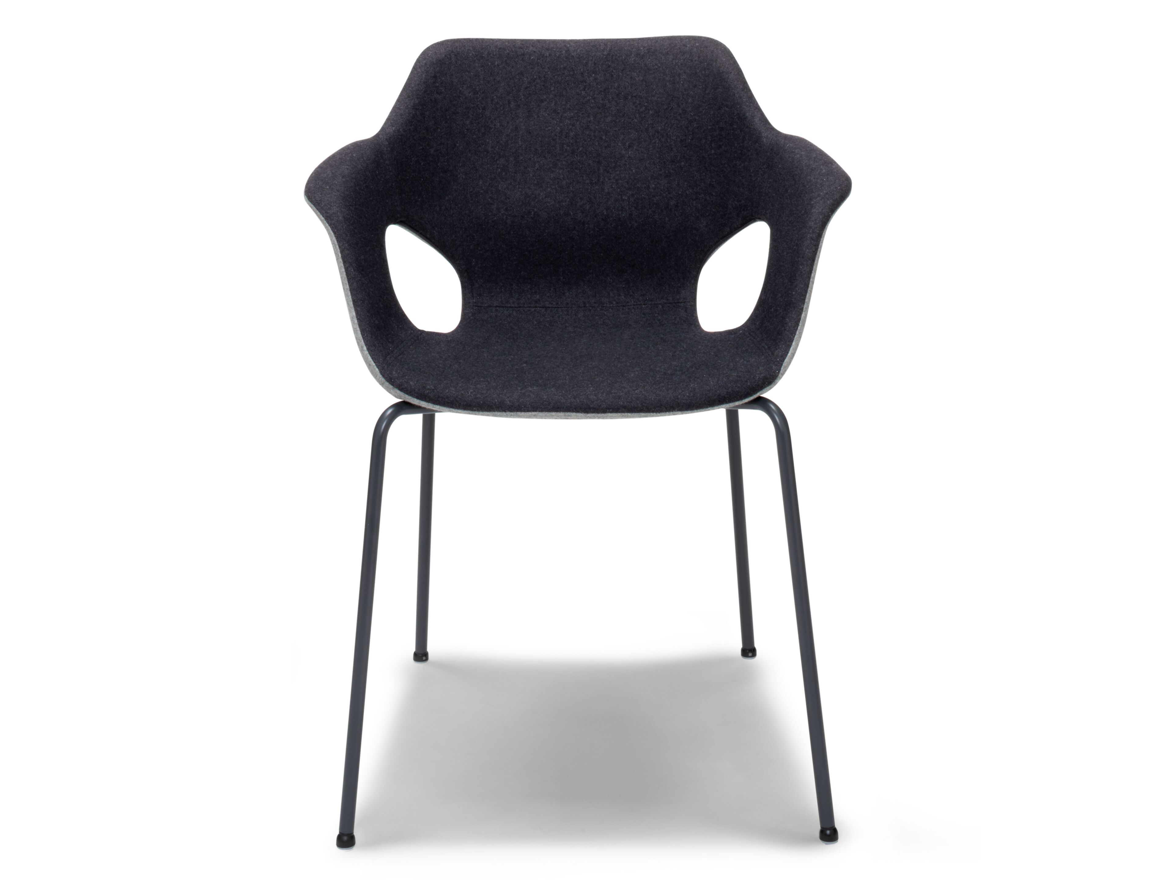 Пластиковый штабелируемый стул с подлокотниками Riccardo Rivoli OLÀ ARCH-00135560 - Вид №4