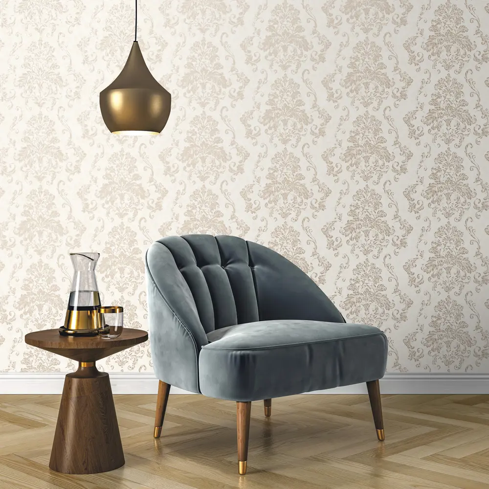 Обои флизелиновые Wall Up Sonata кремовые 1.06 м 655452 STLM-2204894 - Вид №3