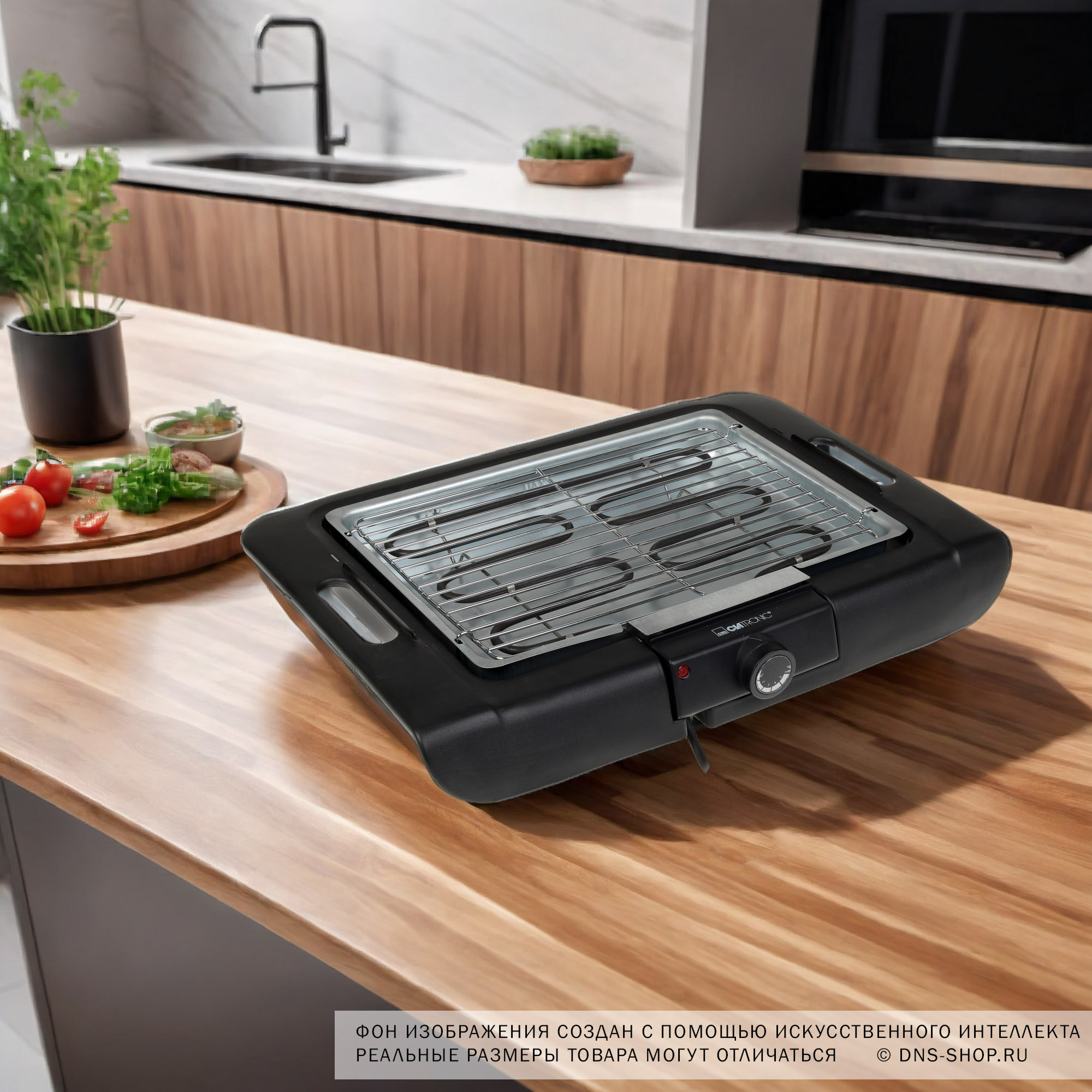 1079063 Гриль Clatronic BQ 3507 черный STDN-0064957 - Вид №9