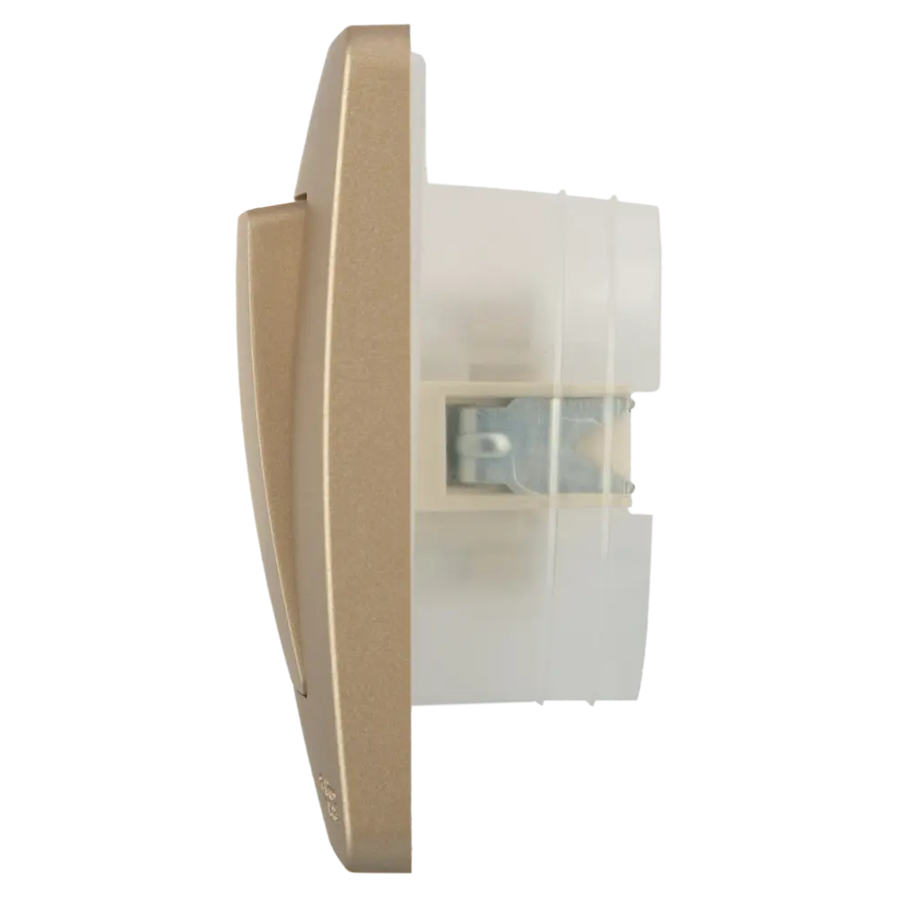 Выключатель проходной встраиваемый Systeme Electric Blanca 1 клавиша цвет титан STLM-2064678 - Вид №3