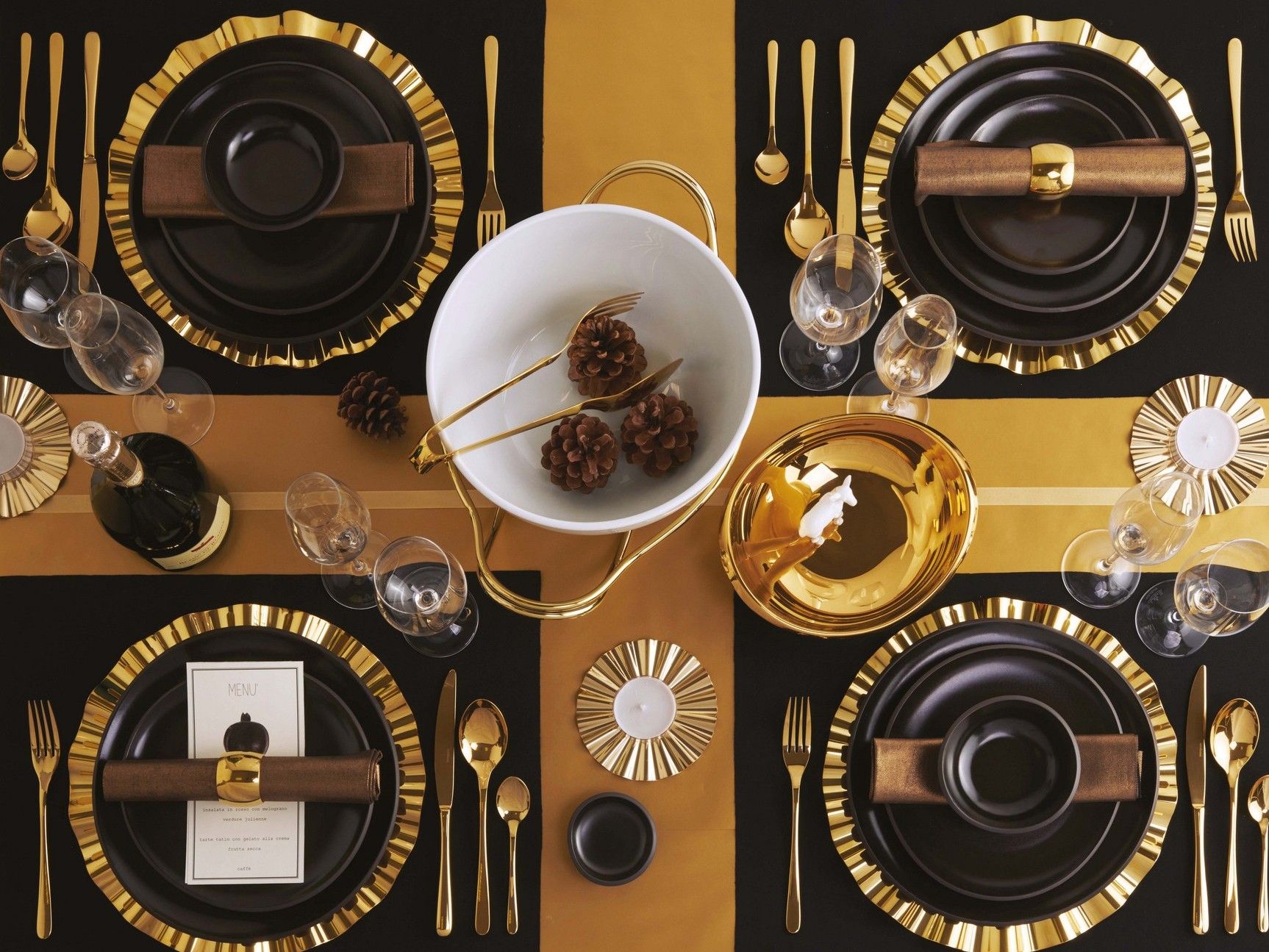 Фарфор и нержавеющая сталь Spaghettiera Sambonet New Living ARCH-00126404 - Вид №4