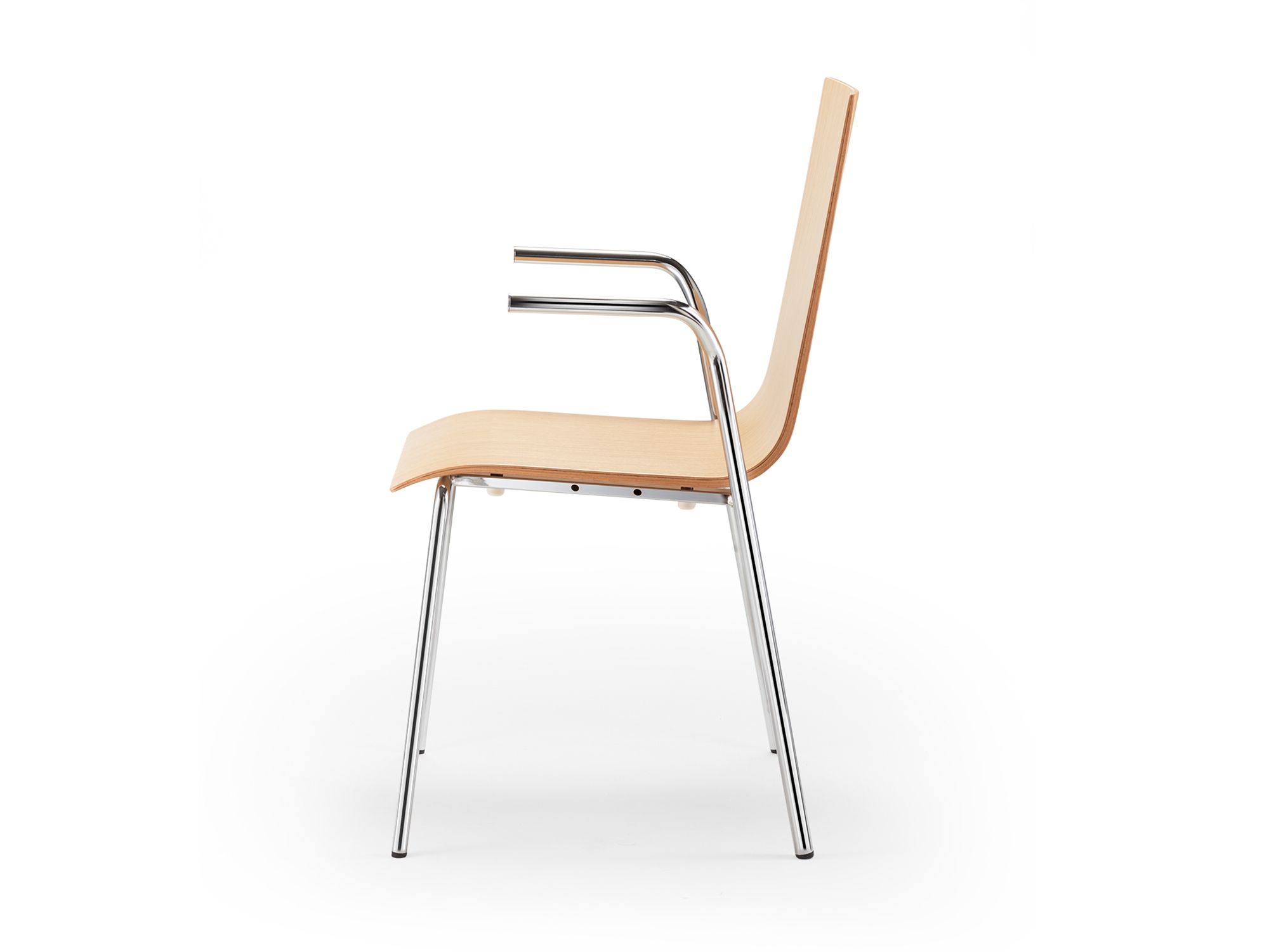 Штабелируемый стул из ламината с подлокотниками SCHNEEWEISS interior Garcia ARCH-00091928 - Вид №1