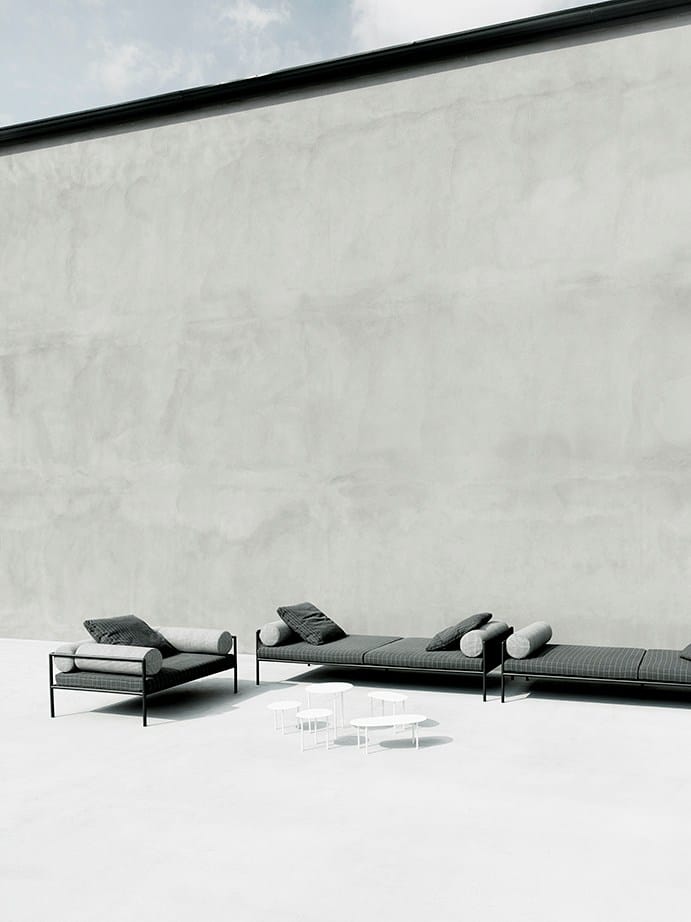 Ткань сад диван Living Divani ARCH-00108487 - Вид №5