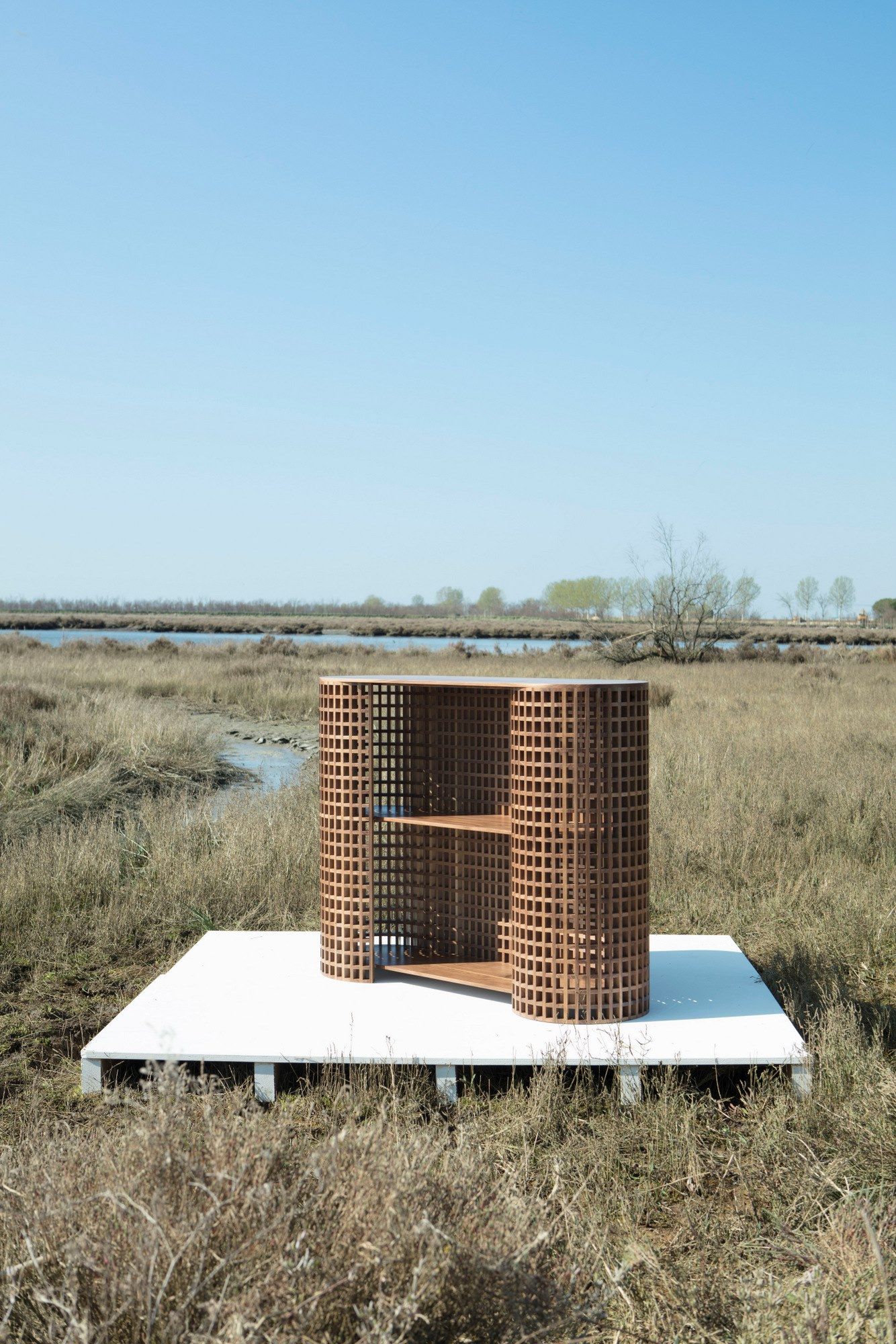 Сервант из грецкого ореха с распашными дверцами Medulum Carabottino ARCH-00016575 - Вид №4