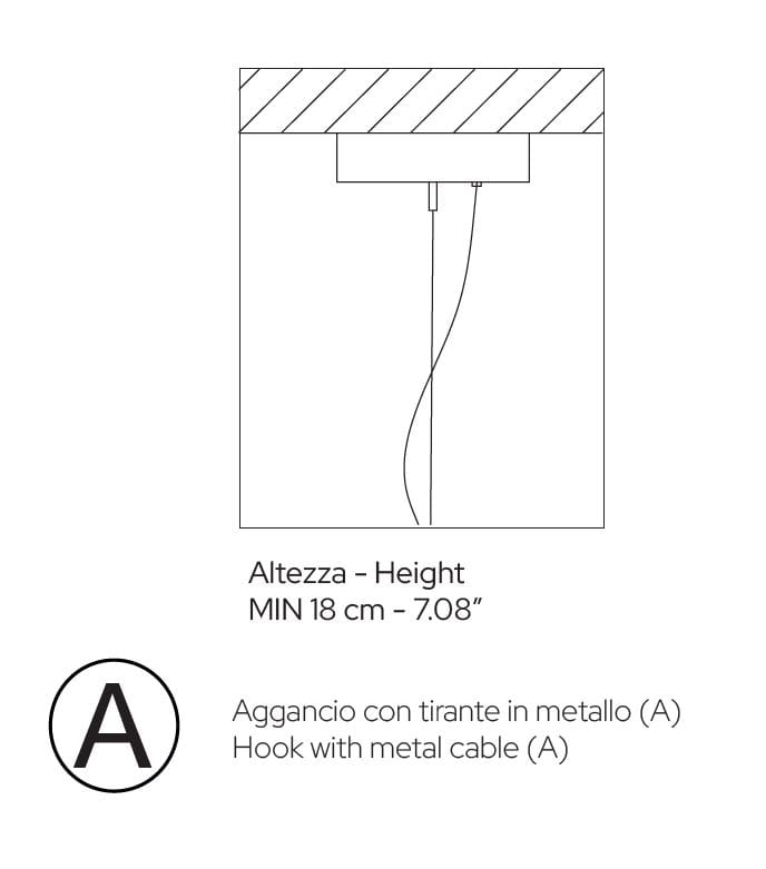 Подвесной светильник из боросиликатного стекла Euroluce Lampadari Dewy ARCH-00083131 - Вид №5