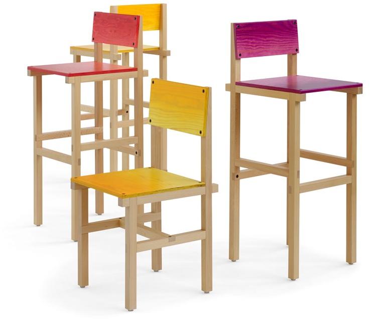 Blå Station Барный стул из бука Röhsska Bla Station sun-id-1512753 - Вид №5