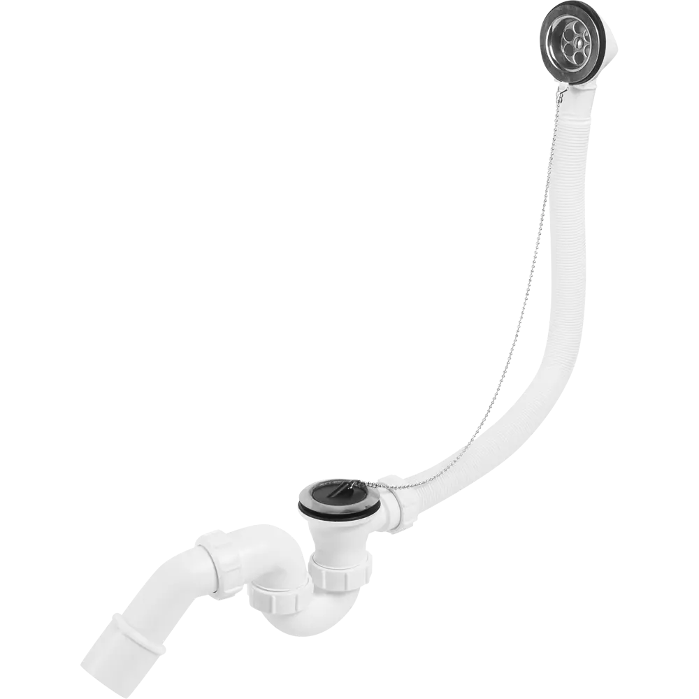 Сифон McALPINE для ванны с пробкой на цепочке MRB1 82422803 STLM-0027096