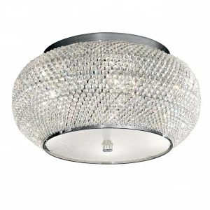 Потолочный светильник Ideal Lux Pasha PL6 Cromo IDEAL LUX ДИЗАЙНЕРСКИЕ, PASHA CROMO 074043 Прозрачный;хром
