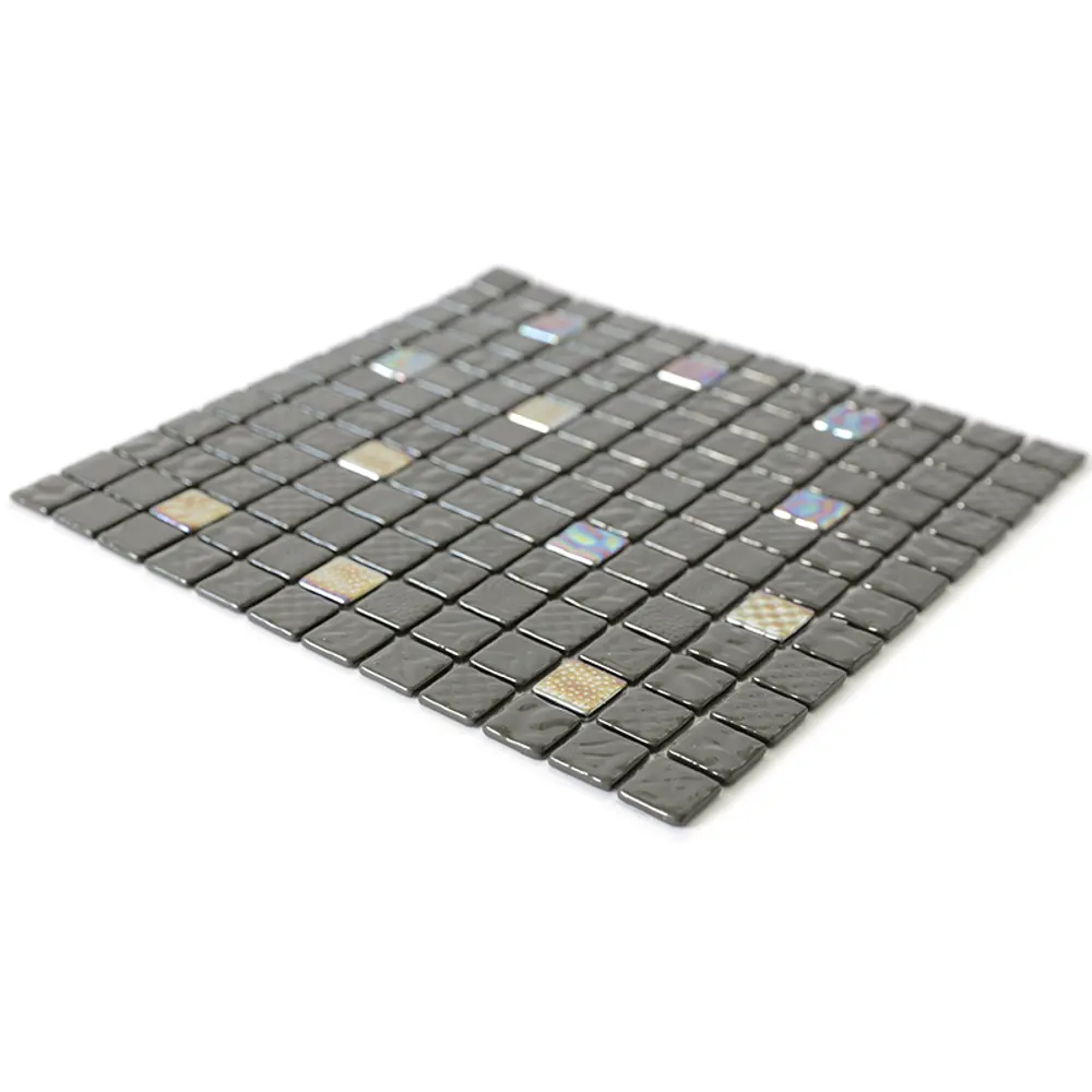 Мозаика стеклянная Natural STP-BK003-L 31.5x31.5 см цвет черный 84830259 STLM-2198551 Santreyd Steppa - Вид №3