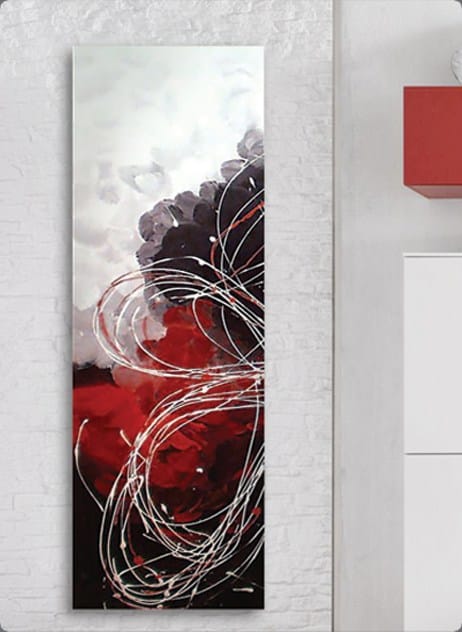 Алюминиевый полотенцесушитель Termo Design текстурная живопись ARCH-00046760 - Вид №38