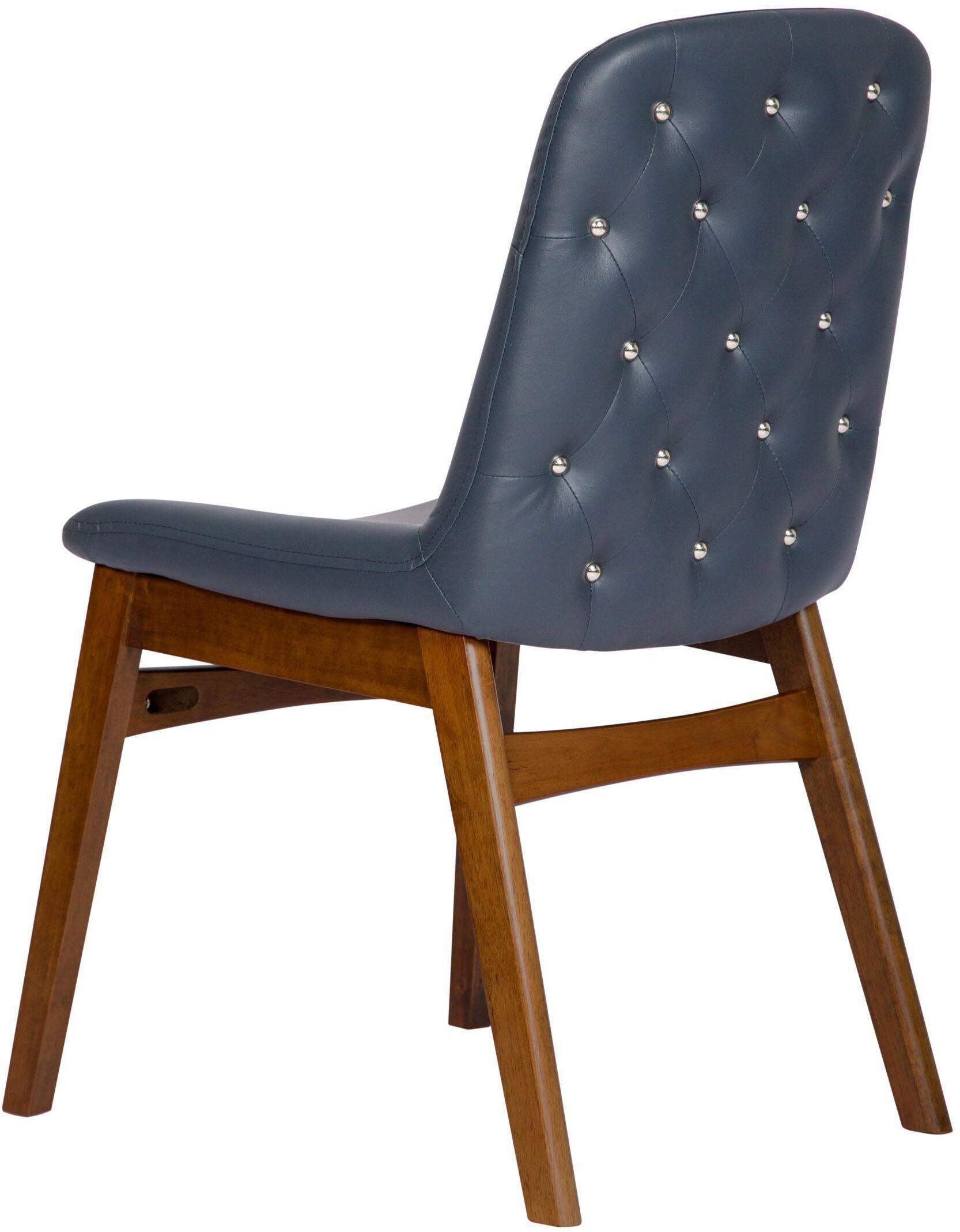 90220351 Кресло BANGI Navy Blue массив дерева синий Столы & Стулья STLM-0137034 ЭКОДИЗАЙН