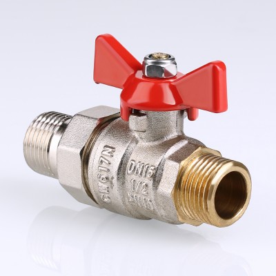 VT.226.N.04 Кран шаровой VALTEC BASE с полусгоном и наружной резьбой Valtec 1/2"  - Вид №5