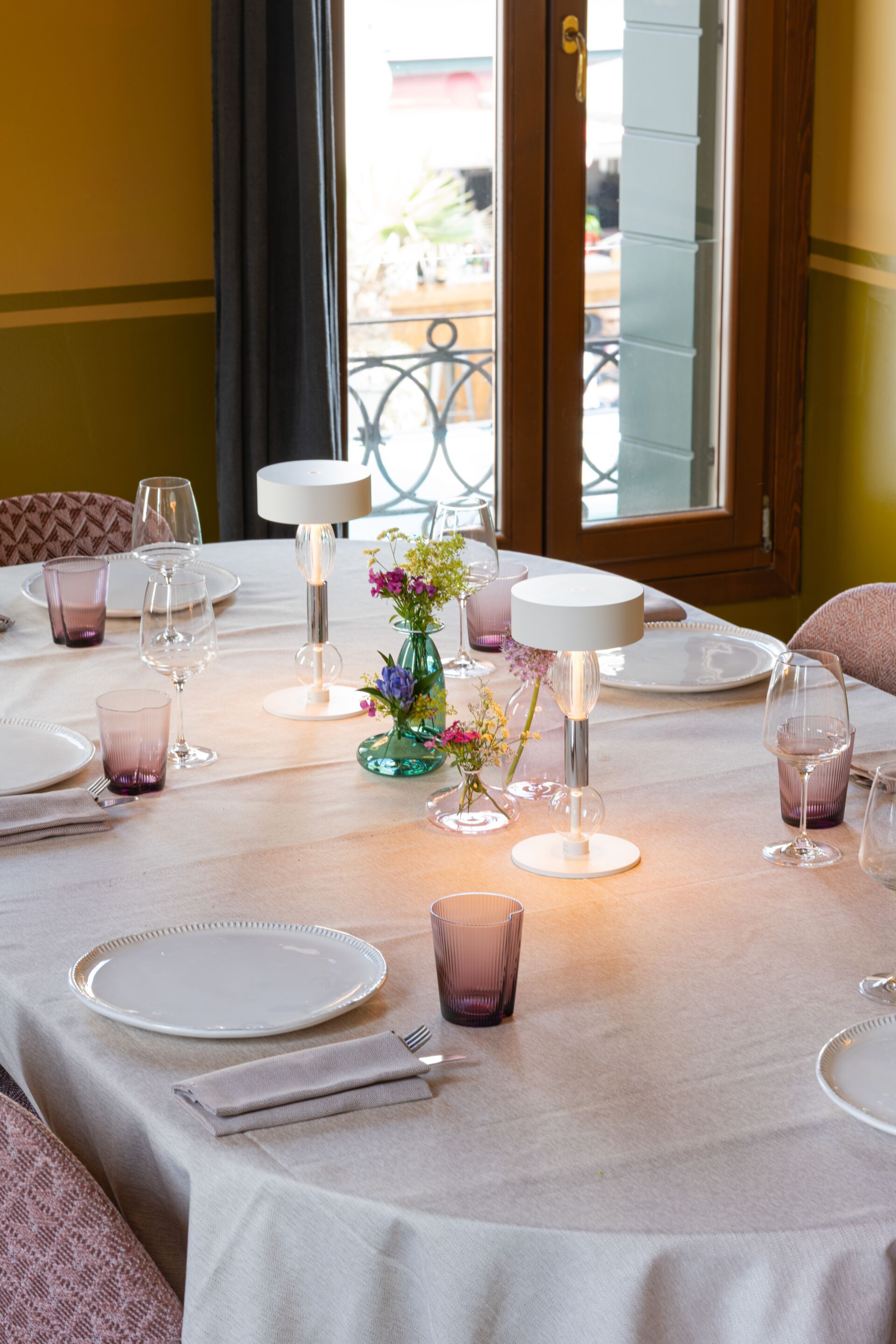 Алюминиевая аккумуляторная батарея настольная лампа Zafferano ROYAL FAMILY WI-FI ARCH-00037954 - Вид №8