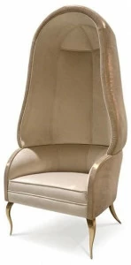 KOKET Кресло с высокой спинкой Drapesse