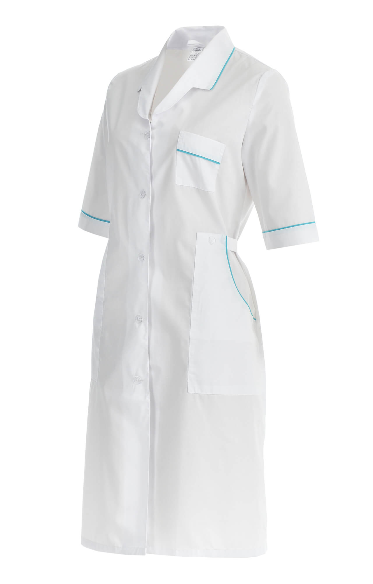 63618 Халат "Оксана"  Медицинская одежда  размер 52/158-164 Спецодежда  - Вид №1