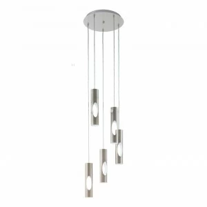 Подвесная светодиодная люстра Eglo Ceratella 96905 EGLO ДИЗАЙНЕРСКИЕ, CERATELLA 108375 Белый;серебро