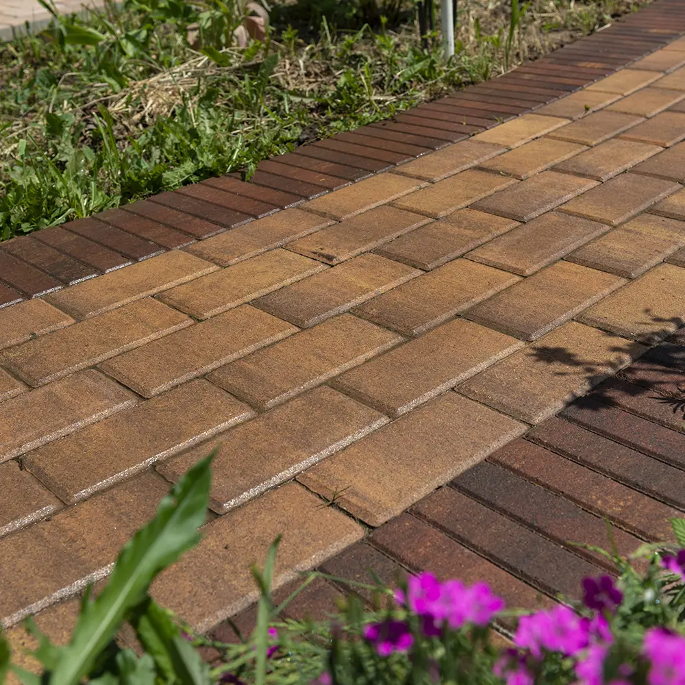 Плитка Тротуарная BRAER прямоугольник 200x100 мм цвет Прайд толщина 60 мм STLM-2015390 - Вид №6