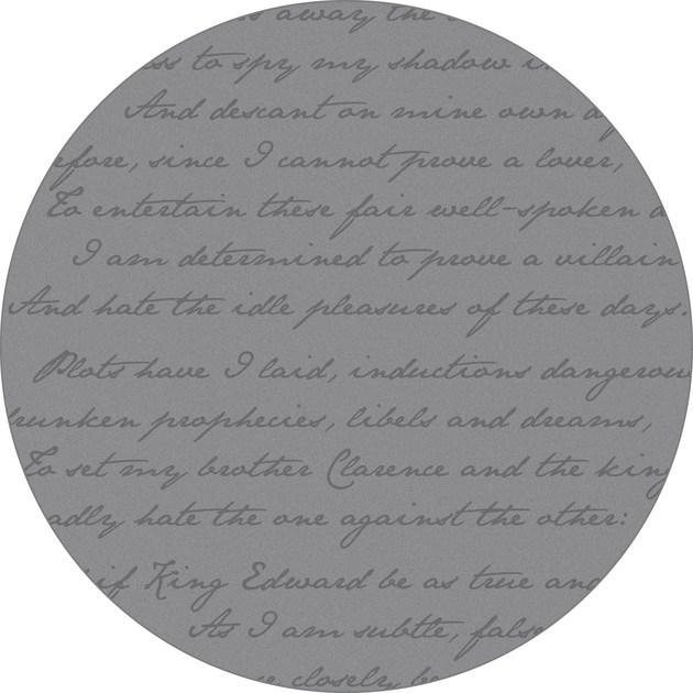 Mineheart Круглый коврик с рисунком из полиамида  Acc/109  - Вид №3