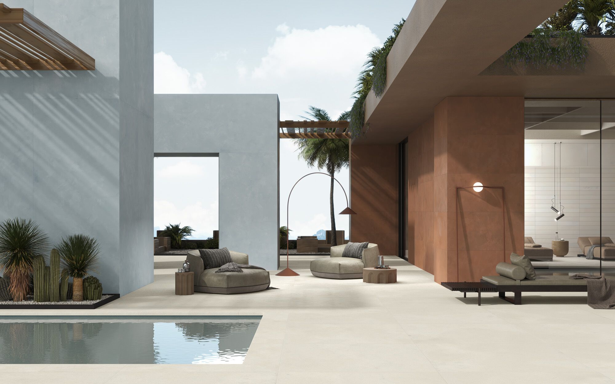 Пол / керамогранит с эффектом смолы Ceramiche Caesar Join ARCH-00097034 - Вид №10