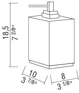 RIFRA Дозатор мыла Corian® sun-id-1387254 - Вид №8