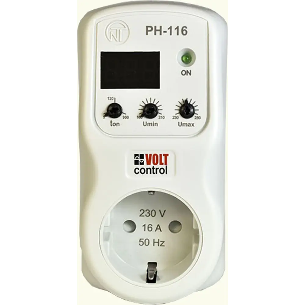 Реле напряжения Новатек РН-116 STLM-1110144 - защита техники от скачков напряжения 89347094 НовАтек-Электро 