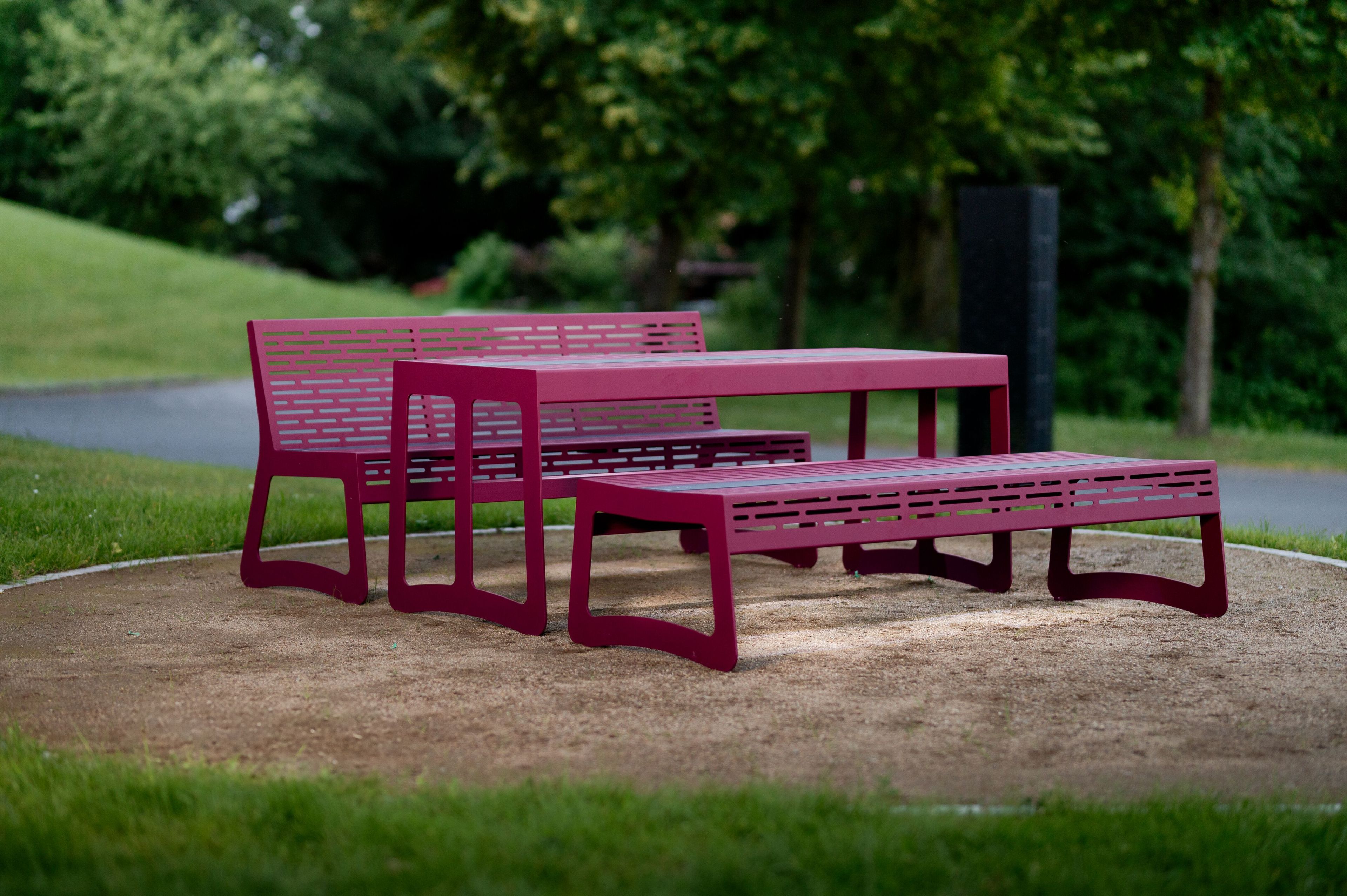 Прямоугольный стол из нержавеющей стали BENKERT BANKE Chalidor ARCH-00035288 - Вид №1