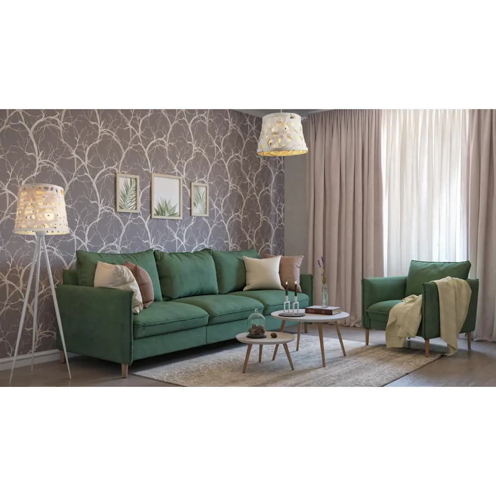 Подвесной светильник 15223 1xE27х60 Вт, цвет белый Toplight STLM-2169722 - Вид №5