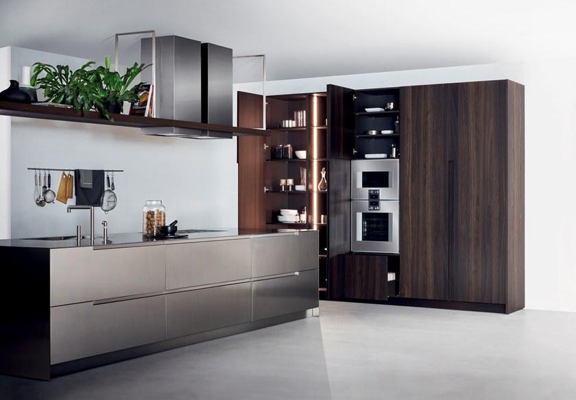TM Italia Cucine Кухня из нержавеющей стали с островом G180 sun-id-1433347 - Вид №3