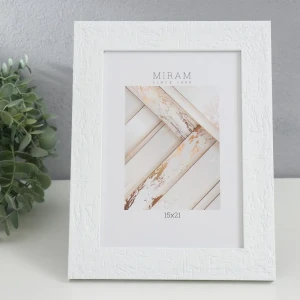 91285993 Рамка Мирам 9854735, 15x21 см, пластик, пластиковый экран STLM-0817234