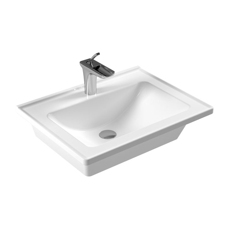 3001  3001 Star Раковина со столешницей 60x46см Eca  - Вид №1