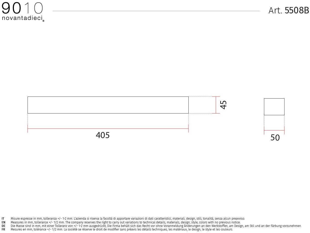 9010 novantadieci Утопленная розетка из cristaly® для подвесок  5508b  - Вид №1