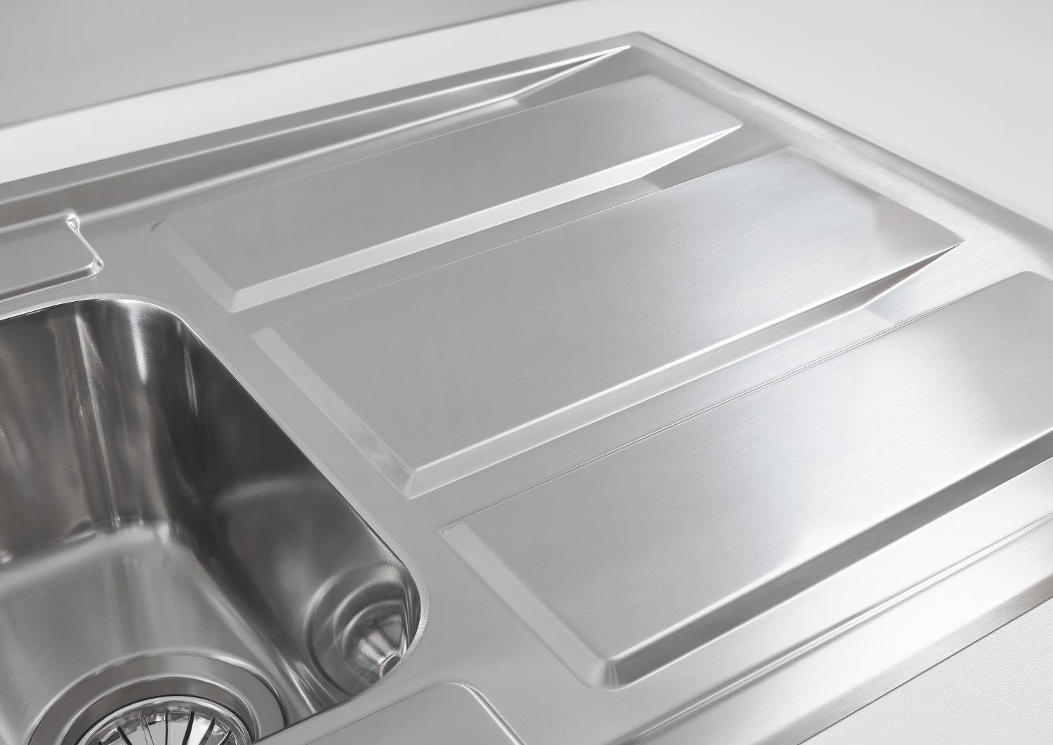 Раковина из нержавеющей стали с одной и половиной раковины Grohe K400+ ARCH-00047065 - Вид №3