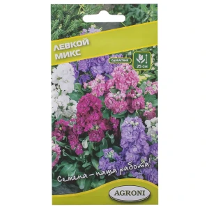 Семена цветов Левкой микс смесь окрасок Agroni 17251391 STLM-2050471