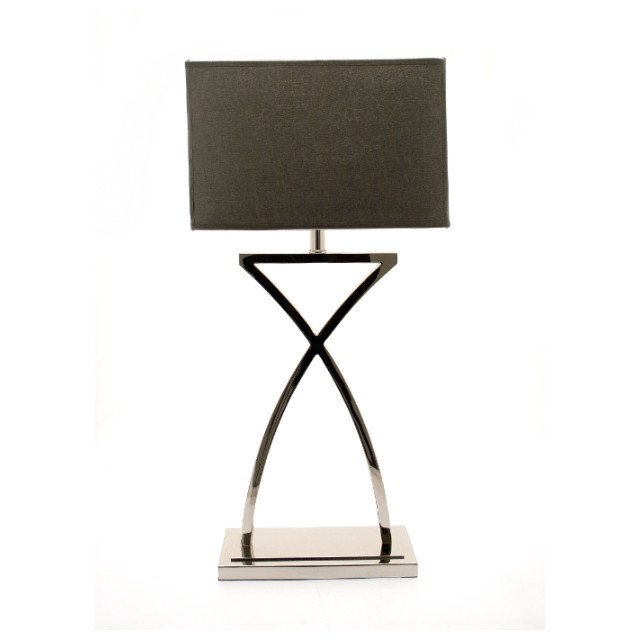 Настольная лампа Maya от RVAstley 5154 RVASTLEY ИНТЕРЬЕРНЫЕ 061722 Серый;хром  - Вид №1