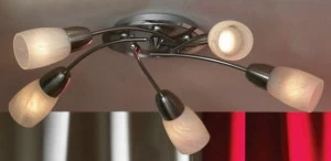 Потолочная люстра Lussole Cevedale LSQ-6907-05 LUSSOLE CEVEDALE 182253 Белый