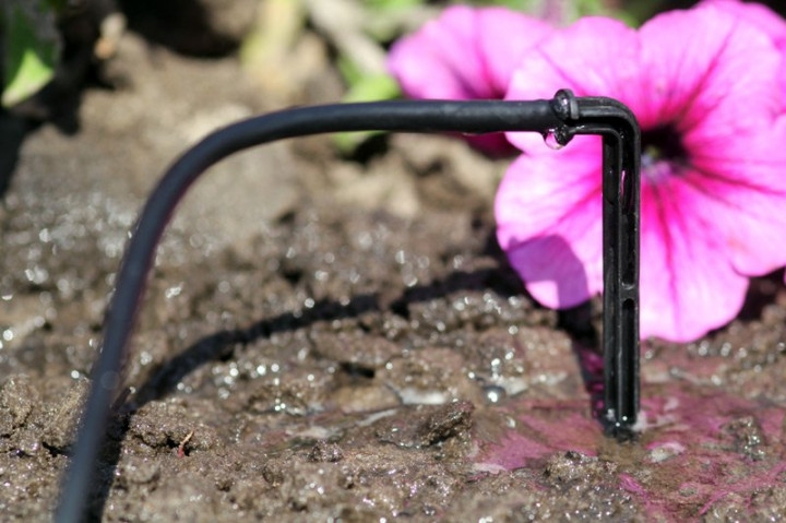 2898 Капельница стрела угловая с поводком по 50см на две стороны LAB.Space  - Вид №3