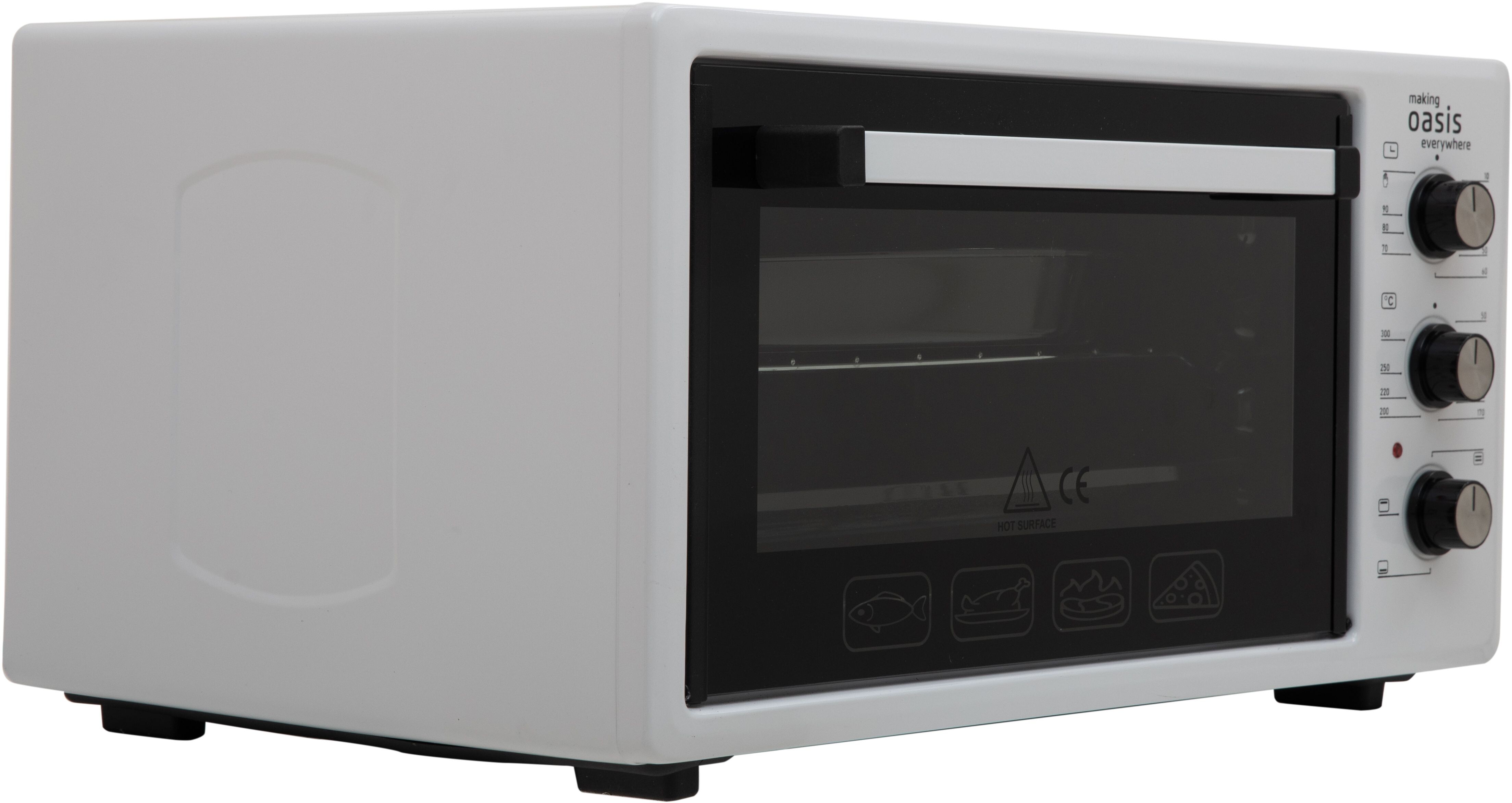 9979853 Мини-печь Oasis M-45W белый STDN-0121671 - Вид №1