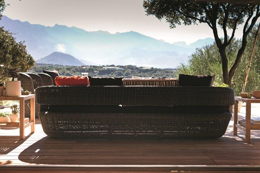 Unopiù Садовый диван 3 мест из waprolace® Eden Eddit - Вид №2