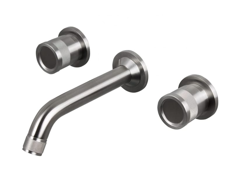 3 отверстия из нержавеющей стали настенный смеситель для раковины Tubico ARCH-00108374