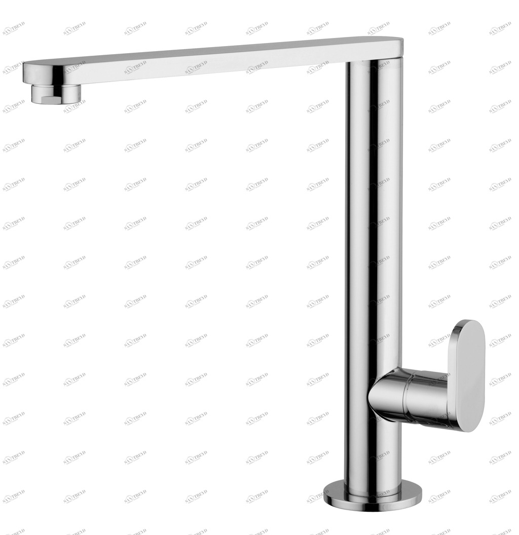 Латунь. 327.10 BSC. Смеситель для кухонной мойки Quadrodesign Brass