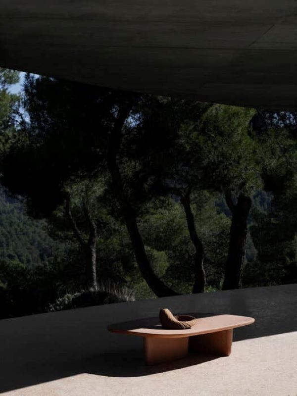 Бетонный прямоугольный садовый столик B&B Italia Outdoor Тоби-Иши ARCH-00019569 - Вид №7