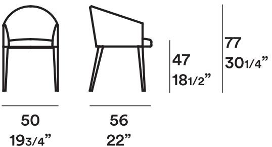 JESSE Мягкое кожаное кресло sun-id-1470154 - Вид №3