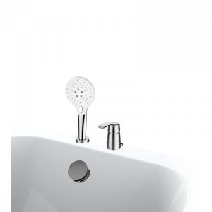 50230500 BASIC Смеситель для ванны для уступа Хром GRB MIXERS