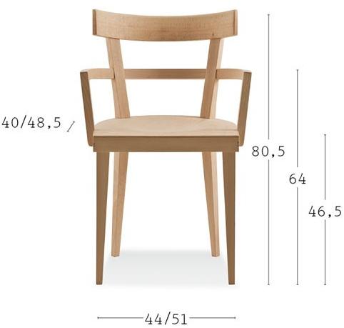 Billiani Кресло из бука Cafè sun-id-1435995 - Вид №5